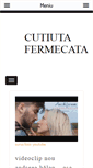 Mobile Screenshot of cutiutafermecata.ro